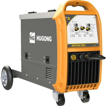  Сварочный полуавтомат Hugong Mig/Stick 250D III инвертор MIG-MAG/SPOT/FCAW/MMA/Lift TIG 7.12кВт 