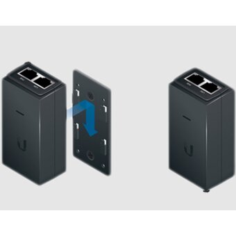  Блок питания Ubiquiti POE-48-24W-G Ubiquiti блок питания 48В 0.5А Passive PoE, стандарт передачи данных Gigabit Ethernet (023088) 
