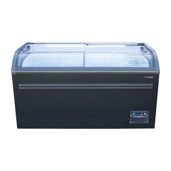  Морозильный ларь-бонета WILLMARK WCF-555BSG графит 