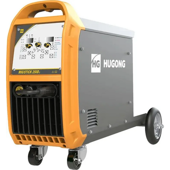  Сварочный полуавтомат Hugong Mig/Stick 250D III инвертор MIG-MAG/SPOT/FCAW/MMA/Lift TIG 7.12кВт 