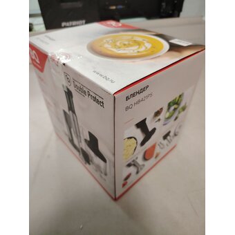  УЦ Блендер BQ HB421PS Steel-Black (плохая упаковка, трещина на резервауре измеьчителя) 