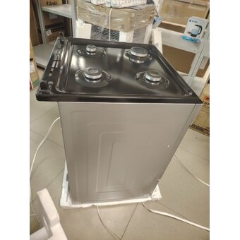  УЦ Кухонная плита MAUNFELD MGC60ECGR05 (плохая упаковка, б/у, нет документации, замена тэна и рассекателей) 