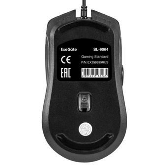  Мышь ExeGate Gaming Standard SL-9064 (EX298899RUS) черная с подсветкой 