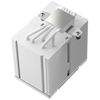  Кулер DEEPCOOL AK500 G2 WH LGA1851/1700/1200/115X/AM5/AM4 (TDP 240W, PWM, Fan 120mm, 5 тепл. трубок, Copper Base, Wood-grain top cover, белый) 