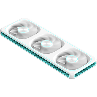  Вентилятор Formula Air Fusion 3 Wh ARGB 360х120x28 белый 4-pin 34.95дБ Ret 