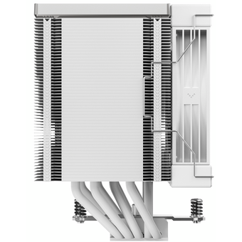  Кулер DEEPCOOL AK500 G2 WH LGA1851/1700/1200/115X/AM5/AM4 (TDP 240W, PWM, Fan 120mm, 5 тепл. трубок, Copper Base, Wood-grain top cover, белый) 
