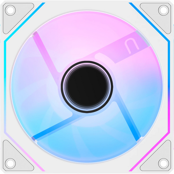  Вентилятор Ocypus Gamma F12 WH ARGB, 120x120x25mm, 4-Pin PWM, 800-1600 RPM, 31 DBA Max, Hydro Bearing 