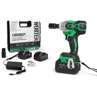  Гайковерт WORTEN IM КА-90000590 2x4.0Ач+ЗУ 
