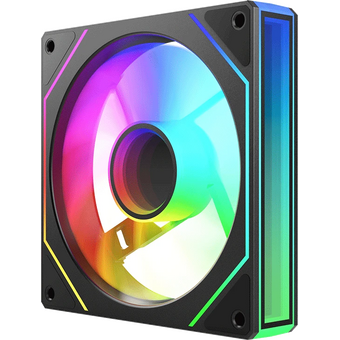  Вентилятор Bloody CF-11 LCD ARGB (CF-11-ARGB120-BK) 120х120x25 черный 4-pin 32дБ Ret 