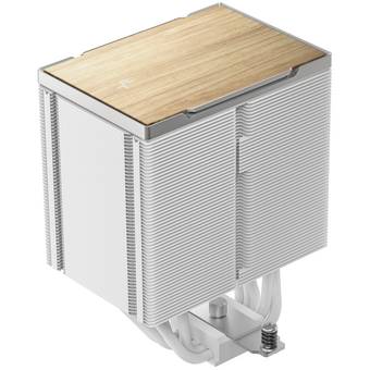  Кулер DEEPCOOL AK500 G2 WH LGA1851/1700/1200/115X/AM5/AM4 (TDP 240W, PWM, Fan 120mm, 5 тепл. трубок, Copper Base, Wood-grain top cover, белый) 