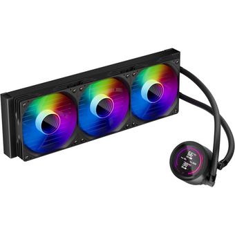  СВО 1STPLAYER TS4 360 Black (TS4-360-BK) / 3x120mm, ARGB, IPS display 