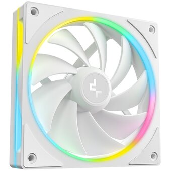  Вентилятор DEEPCOOL FL12 SE WH 3 In 1 120x120x25мм (PWM, ARGB, белый, 400-1900об/мин) Color Box 