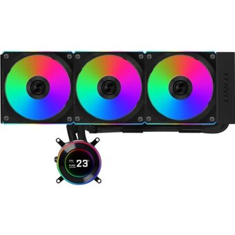  СВО Lian Li HydroShift II LCD-C 360R (GHS2LCD36RB Black) (G89.GHS2LCD36RB.R0) / 3x120mm ARGB PWM Fans 
