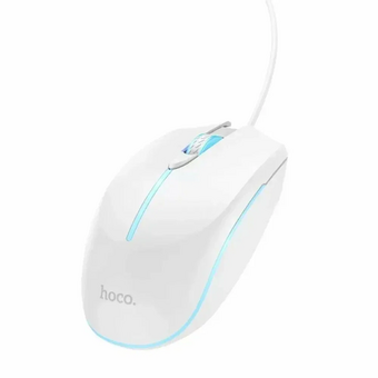  Мышь игровая HOCO GM37 Wonderful gaming luminous wired mouse белый 