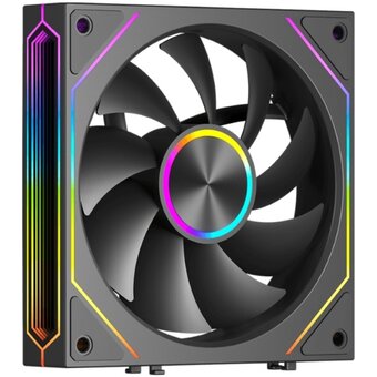  Вентилятор PcCooler F3 X120 BK ARGB (F3X120-BKAC012-GL) 120х120x25 черный 4-pin 28.4дБ Ret 