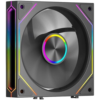  Вентилятор PcCooler F3 X120 BK ARGB (F3X120-BKAC012-GL) 120х120x25 черный 4-pin 28.4дБ Ret 