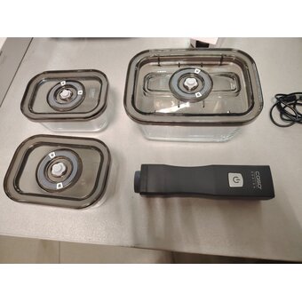  УЦ Вакууматор CASO Vacu OneTouch Eco-Set (плохая упаковка, б/у, нет документации, ремонт мотора) 