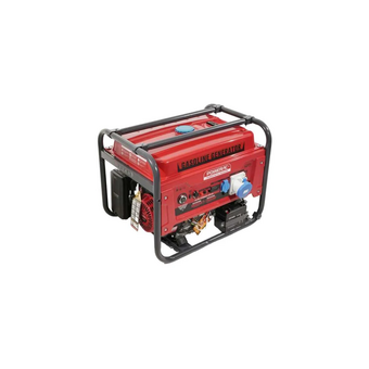  Генератор бензиновый Powerac PR13700H2E электрический 11кВт, 220В, 18л.с электростартер + АКБ 
