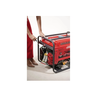  Генератор бензиновый Powerac PR13700H2E электрический 11кВт, 220В, 18л.с электростартер + АКБ 