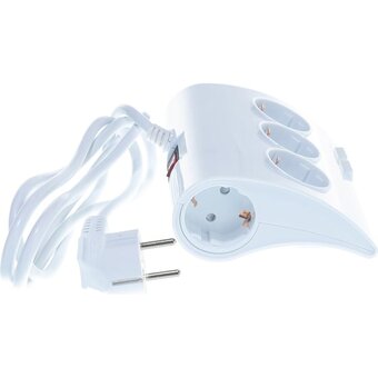  Сетевой удлинитель СТАРТ 4680024810449 C/У S 5х1-ZDV 2USB с заземлением и защитой от детей сечение провода 3х1мм2, длина провода 1,5м 