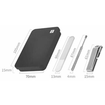  Маникюрный набор Xiaomi HuoHou Stainless Steel Nail Clipper Set HU0210 