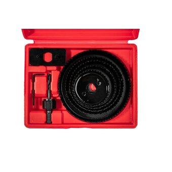  Набор кольцевых пил по дереву P.I.T. AWOD05-0008 8шт 51-102мм 