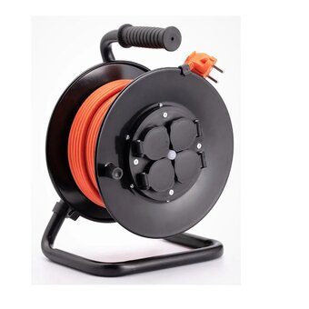  Сетевой удлинитель Buro BU-PSR4.40/G-20 40м, 4 розетки оранжевый 