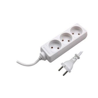  Удлинитель СТАРТ 4607175852739 3 розетки С/У S 3x5, длина провода 5,0 м .Заземления нет. 