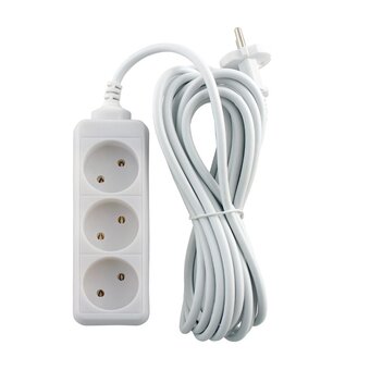  Удлинитель СТАРТ 4607175852739 3 розетки С/У S 3x5, длина провода 5,0 м .Заземления нет. 