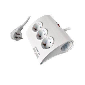  Сетевой удлинитель СТАРТ 4680024810449 C/У S 5х1-ZDV 2USB с заземлением и защитой от детей сечение провода 3х1мм2, длина провода 1,5м 