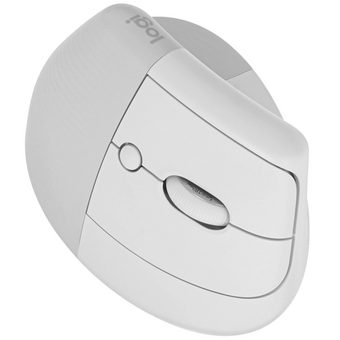  Мышь беспроводная Logitech Lift 910-006486 Bluetooth/Радио, вертикальная, оптическая, USB, белый 