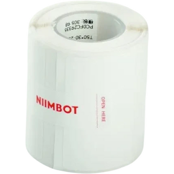  Термоэтикетки Niimbot (1747227) сег 20x40мм самоклей. 320шт/рул для B1,B3S,B4,B21,B31,B203 прозрачный 