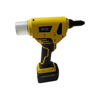  Заклепочник аккумуляторный Skytools SK50 для вытяжных заклепок 