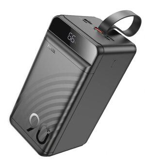  УЦ Аккумулятор внешний резервный HOCO J123D Element 22.5W+PD20W digital display 90000mAh (плохая упаковка) 