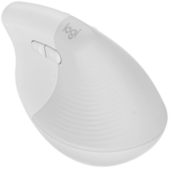  Мышь беспроводная Logitech Lift 910-006486 Bluetooth/Радио, вертикальная, оптическая, USB, белый 