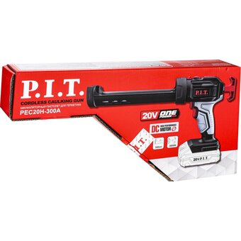  Пистолет для герметика аккуммуляторныя P.I.T. PEC20H-300A Solo 