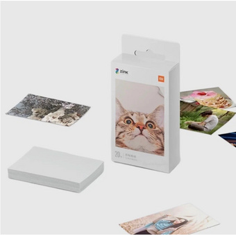  Бумага для фотопринтера Xiaomi XMBXXZ01HT Mi Portable Photo Printer 20 листов EU 