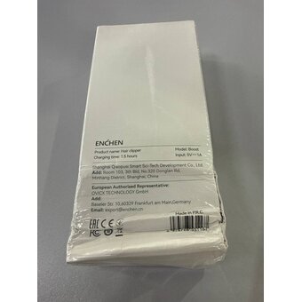  УЦ Триммер для волос Xiaomi Enchen Boost haircutter (белый) (плохая упаковка) 