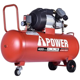  Компрессор поршневой масляный A-ipower AC400/100VD (50106) 