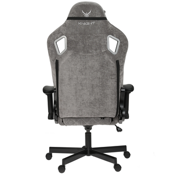 Кресло игровое Knight Outrider серый Light-19 крестов. металл 