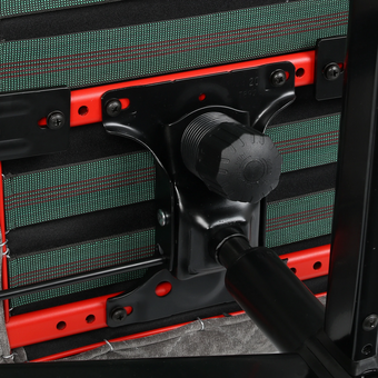  Кресло игровое Knight Outrider серый Light-19 крестов. металл 