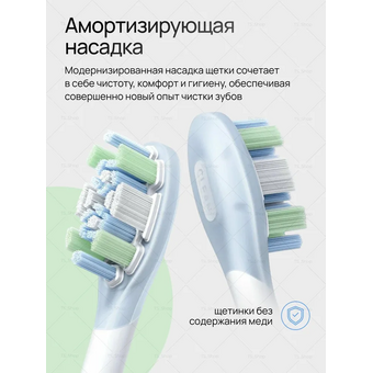  Зубная щетка электрическая Xiaomi Mijia Sonic Sweep Electric Toothbrush MES609 синяя 