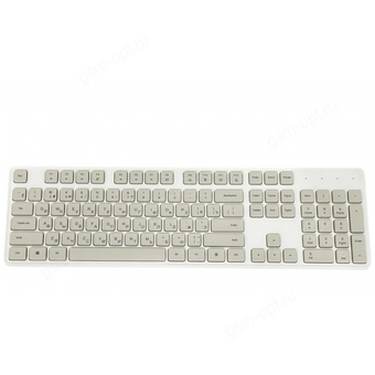  Клавиатура и мышка беспроводная Xiaomi Mijia Wireless Set 2 WXJS02YM русские буквы White 