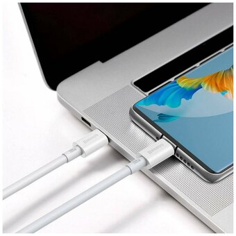  Кабель Baseus CATYS-B02 Superior Series Fast Charging Data Cable Type-C to Type-C 100W 1m White 