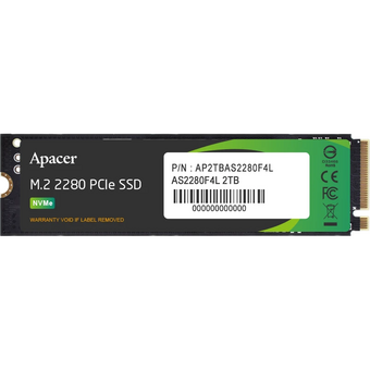 SSD APACER AP2TBAS2280F4L-1 1TB M.2 2280 NVMe PCIE 5.0 x4 12000/11800 