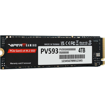  SSD Patriot Viper VP593 PV593P4TBM28H 4ТБ, M.2 2280, PCIe 5.0 x4, NVMe, M.2 