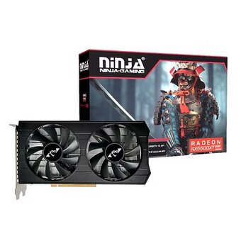  Видеокарта Ninja (Sinotex) RX5500XT 8GB (AJ55XTF86F) GDDR6 128bit 3xDP HDMI 2Fan RTL 