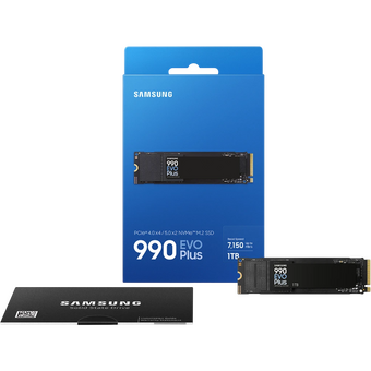  SSD Samsung 990 Evo Plus (MZ-V9S1T0B/AM) M.2 2280 1 TB PCIe 4.0×4 / 5.0×2 NVMe 