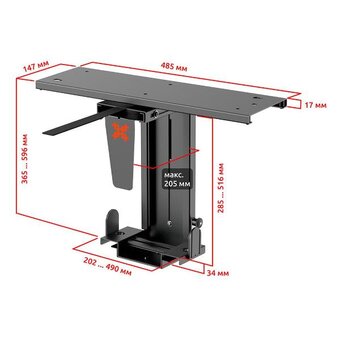  Крепление UNITEKI SM1 