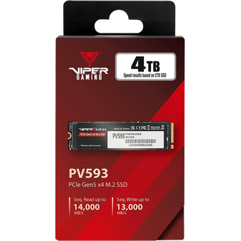  SSD Patriot Viper VP593 PV593P4TBM28H 4ТБ, M.2 2280, PCIe 5.0 x4, NVMe, M.2 